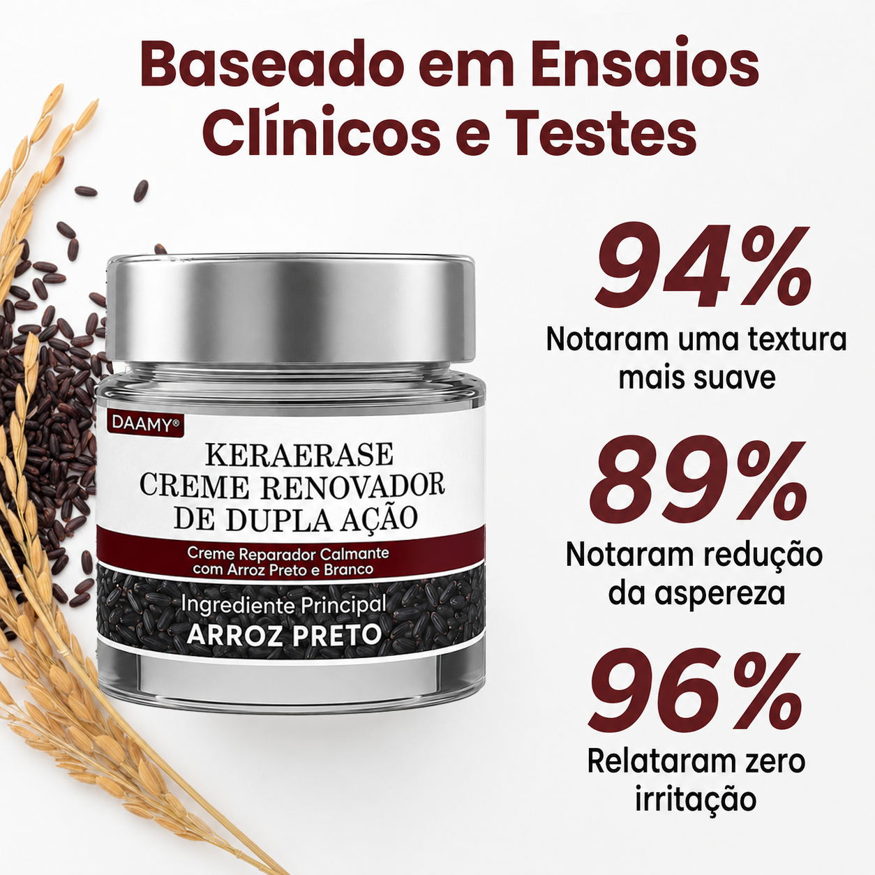 👩‍⚕️🌿𝑫𝑨𝑨𝑴𝒀® KeraErase Creme Renovador de Dupla Ação