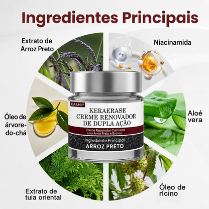 👩‍⚕️🌿𝑫𝑨𝑨𝑴𝒀® KeraErase Creme Renovador de Dupla Ação